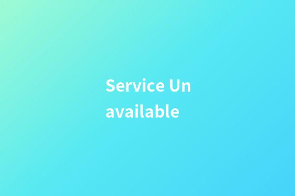 Service Unavailable